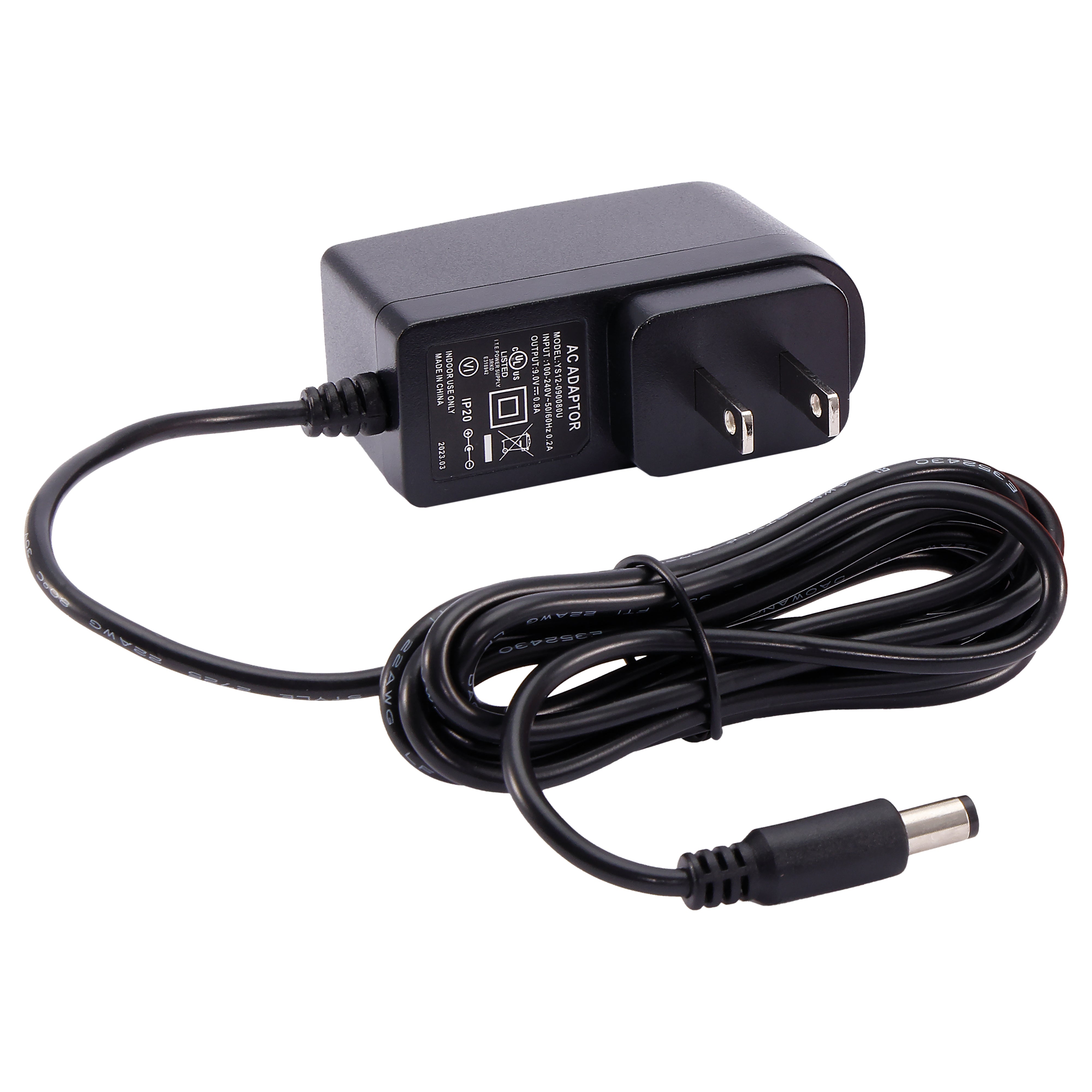9-Volt Power Adaptor
2.1mm Barrel Plug