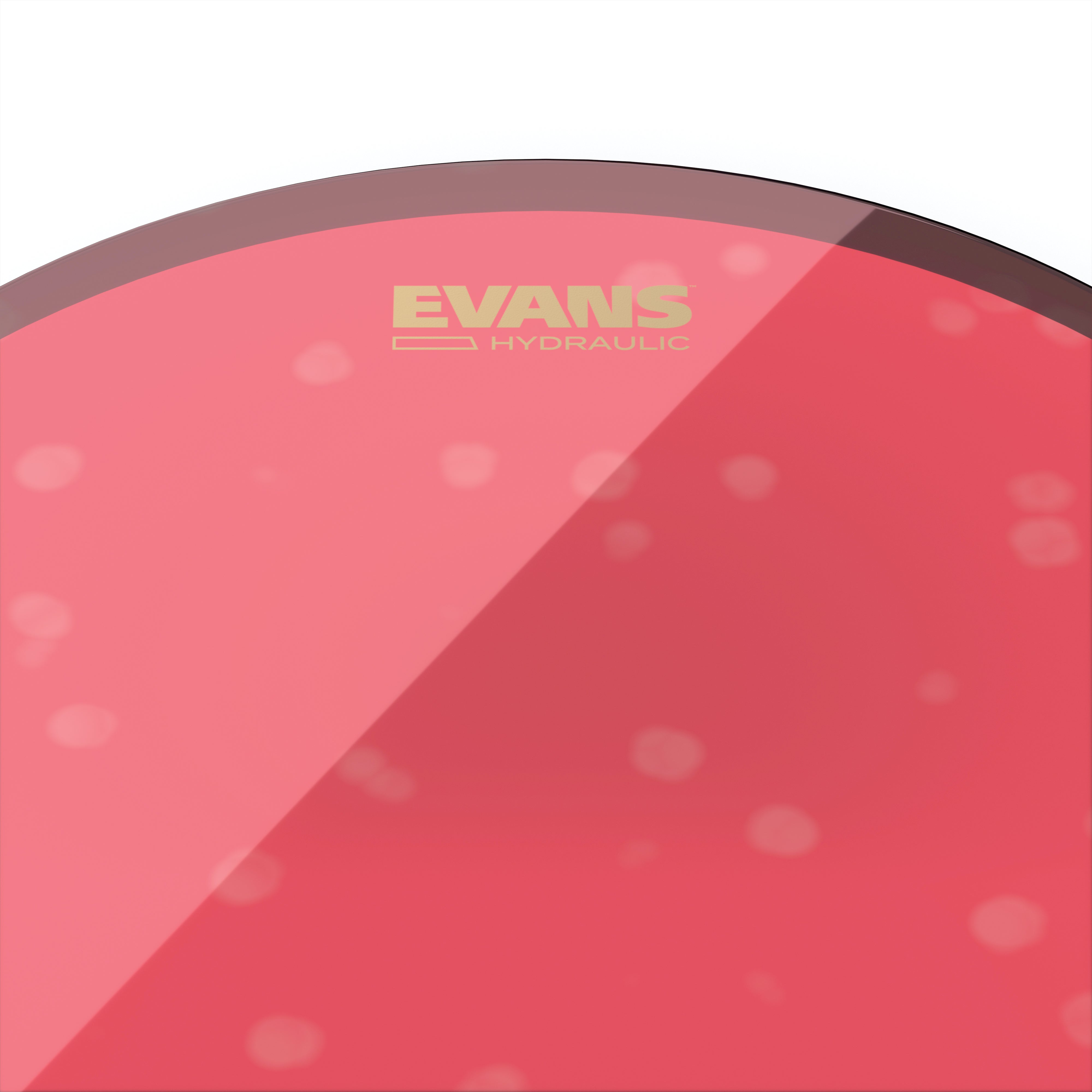 Evans TT14HR Hydraulic Parche de tambor 14" Red