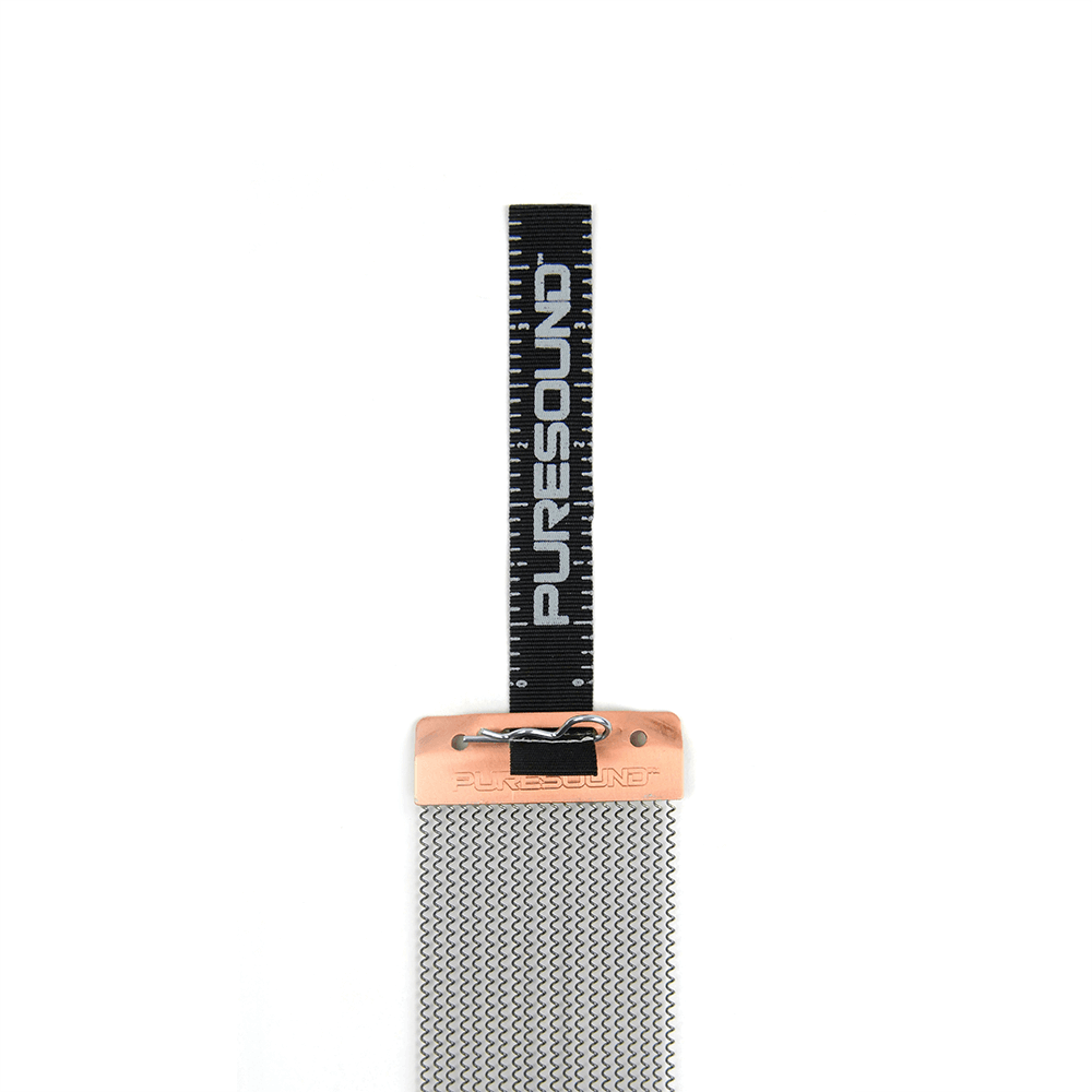Custom Pro Steel de 14 pulgadas 24 hilos CPS1424 - Sistema de montaje rápido con seguros.